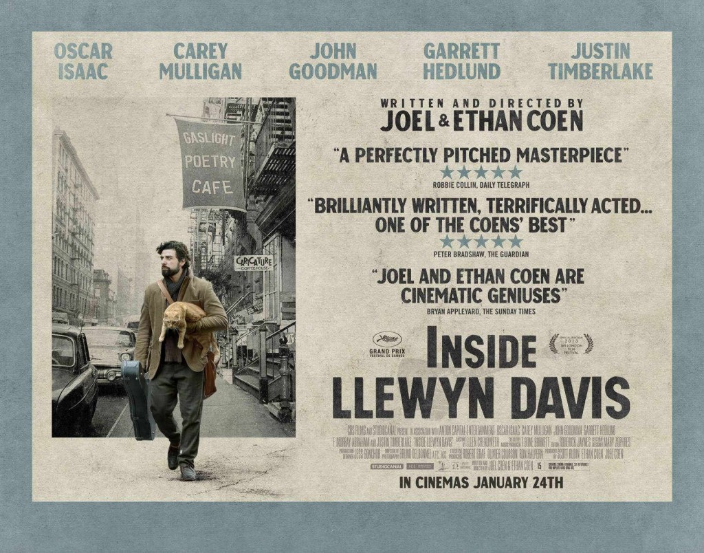 inside llewyn poster